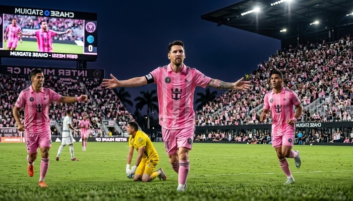 Messi Shines with Brace and Record in Inter Miami Victory