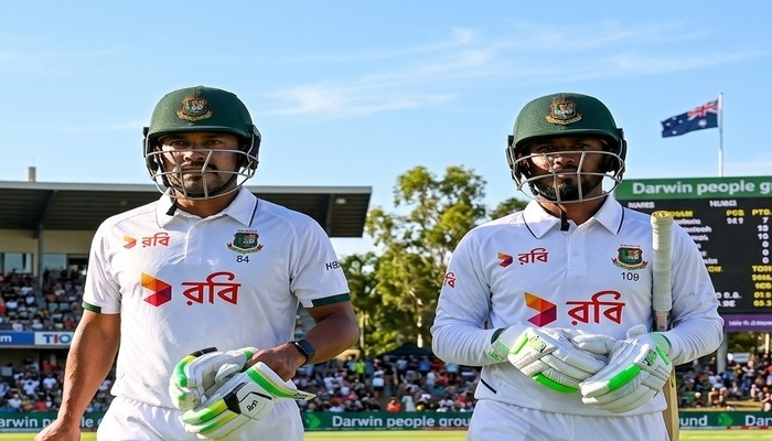 Tanzid&rsquo;s Century Takes Bangladesh Past Australia in Darwin