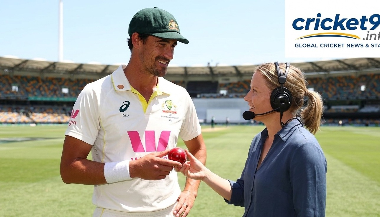 Mitchell Starc Takes 6-12 Against Bangladesh Before Wife Alyssa Healy Interviews Him