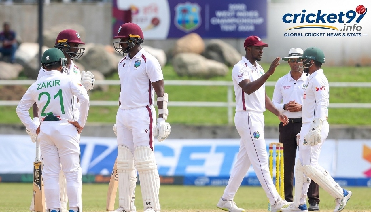 Bangladesh-West Indies Test Series Venues Confirmed