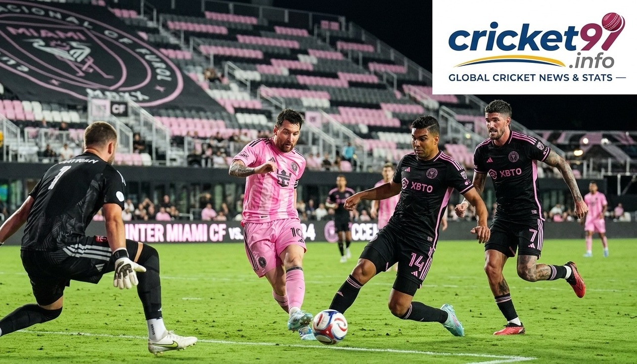 Messi Scores, But Miami Settle for a Draw