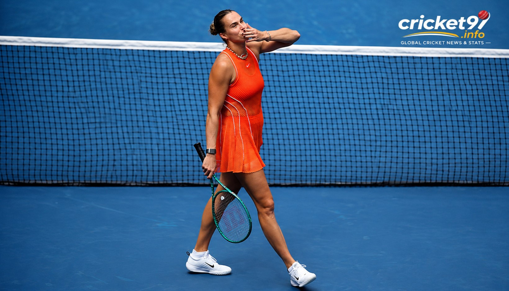 Sabalenka's US Open match stopped due to the smell of marijuana!