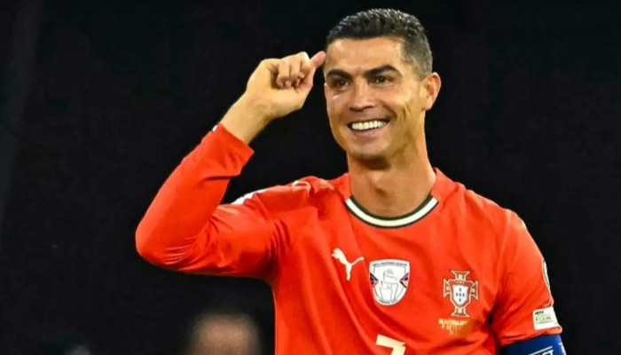 Ronaldo claims to be the greatest of all time, surpassing Pele and Maradona.