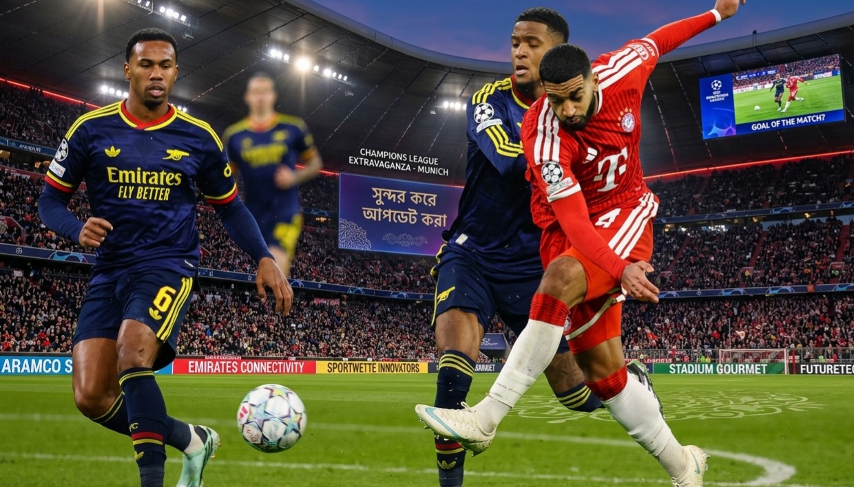 Bayern Munich and Arsenal Draw 2-2 in Champions League Thriller