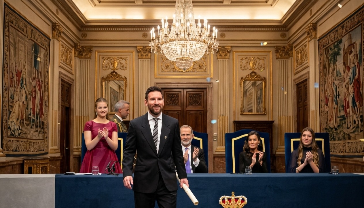 Lionel Messi Receives Spain’s Princess of Asturias Award, Named Football’s Most Successful Player