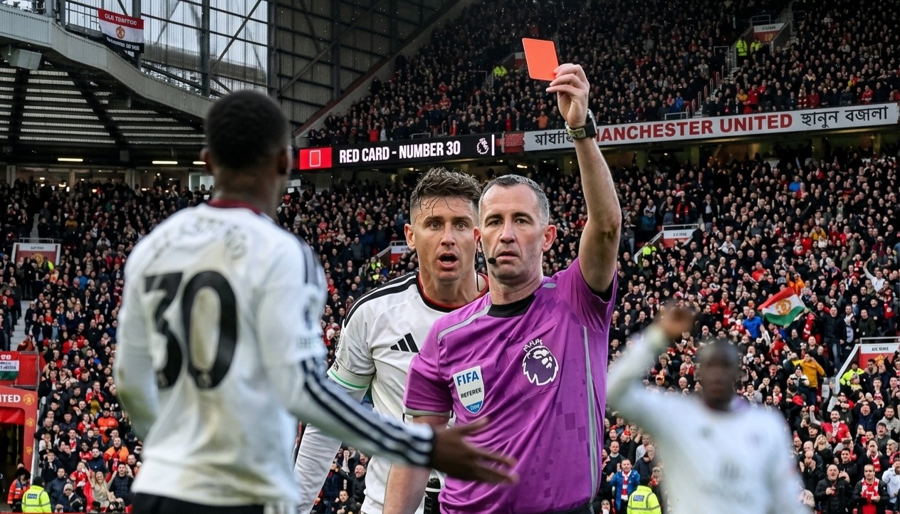Chelsea Reach 100 Red Cards in Premier League, Everton and Arsenal Ahead