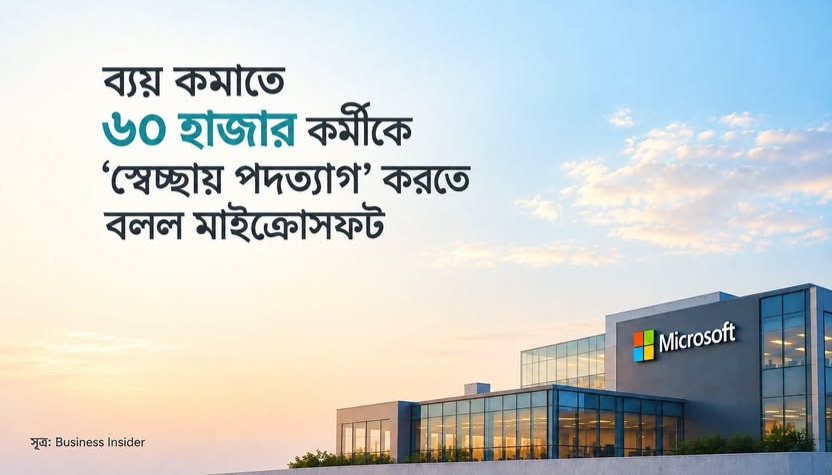Microsoft Offers Voluntary Exit Packages to Around 60,000 Employees