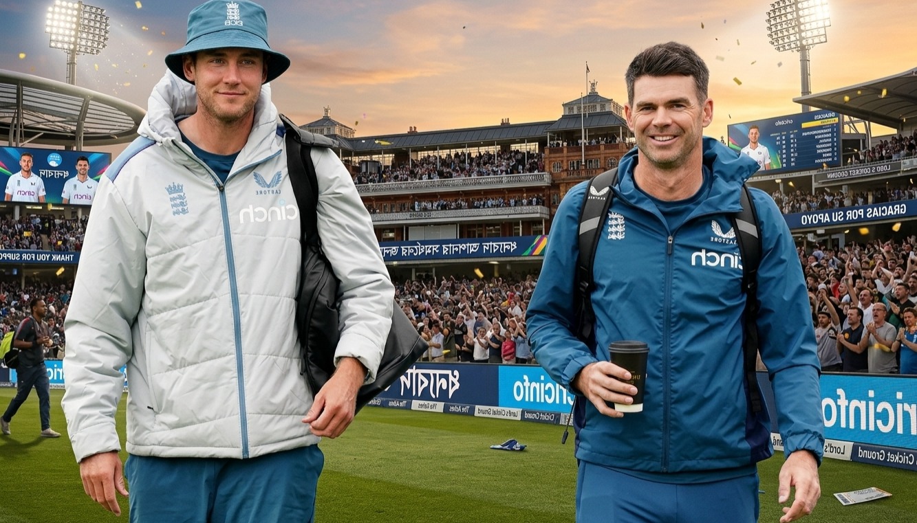 Stuart Broad Calls Lancashire Treatment of James Anderson ‘Disrespectful’
